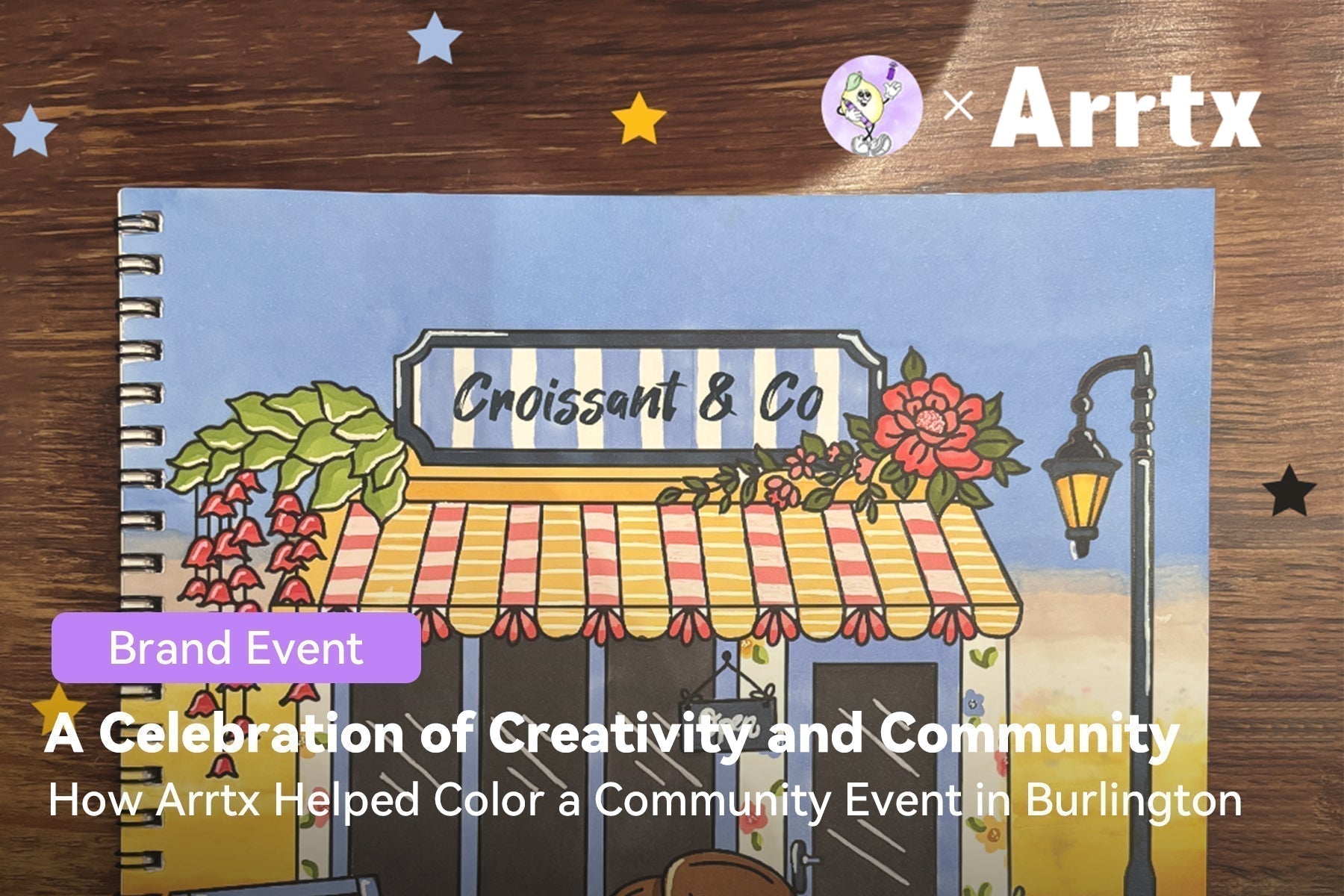 Squeeze the Day: How Arrtx Helped Color a Community Event in Burlington