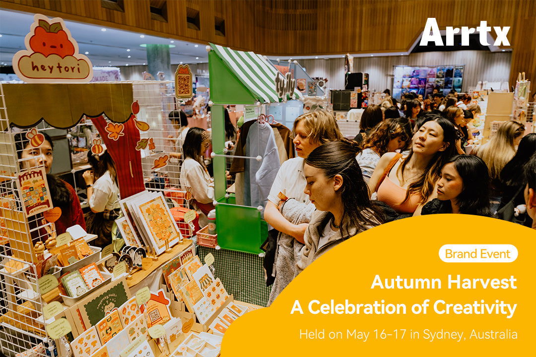 Arrtx x Lucky Lemon Art Market in Australia: Autumn Harvest of Creativity
