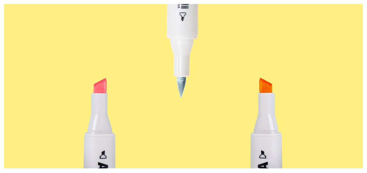 Arrtx Acrylic Paint Pens 10 Pack Extra Brush Tip White Paint