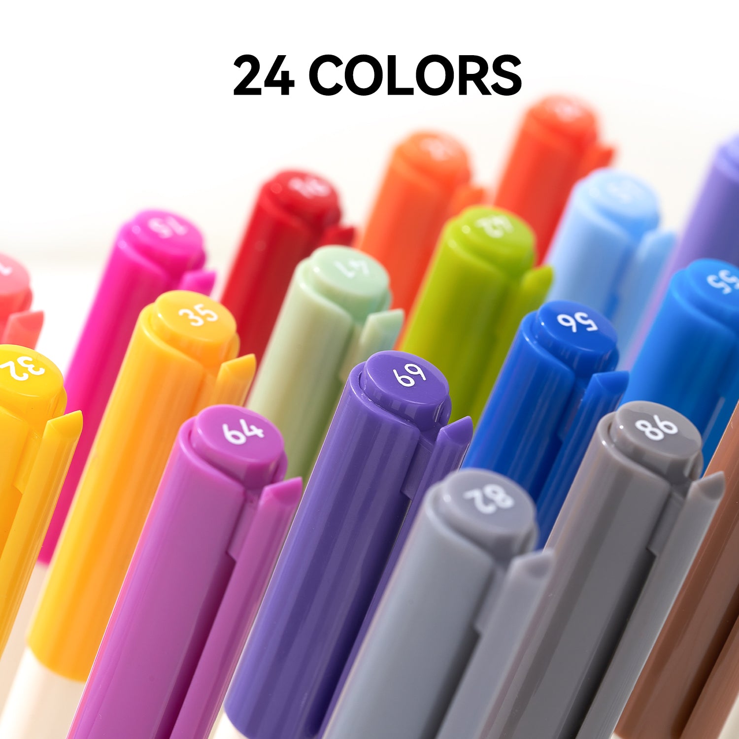 ARRTX 24 Colors Brush Pens Set