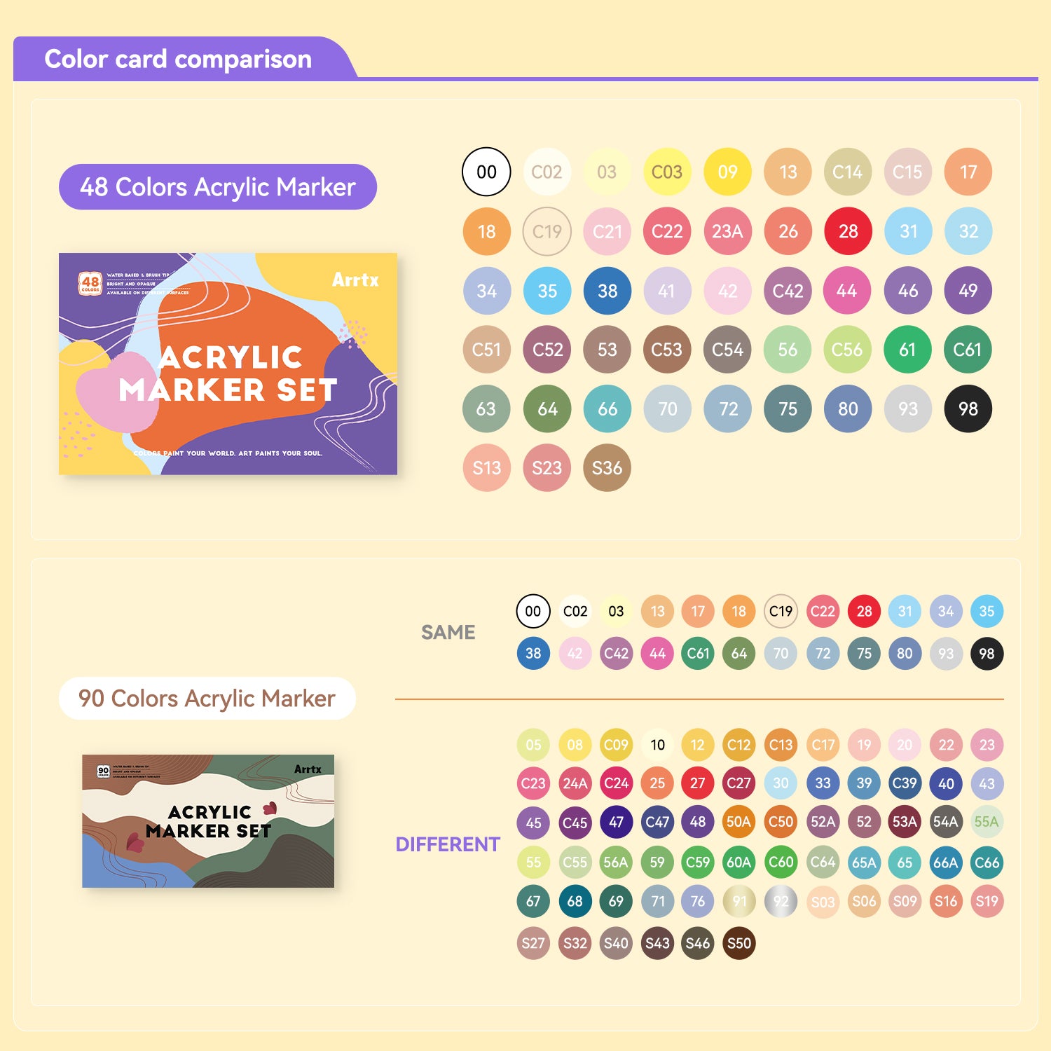 Dgs8 Color Code Arrtx Colors System – ArrtxArt