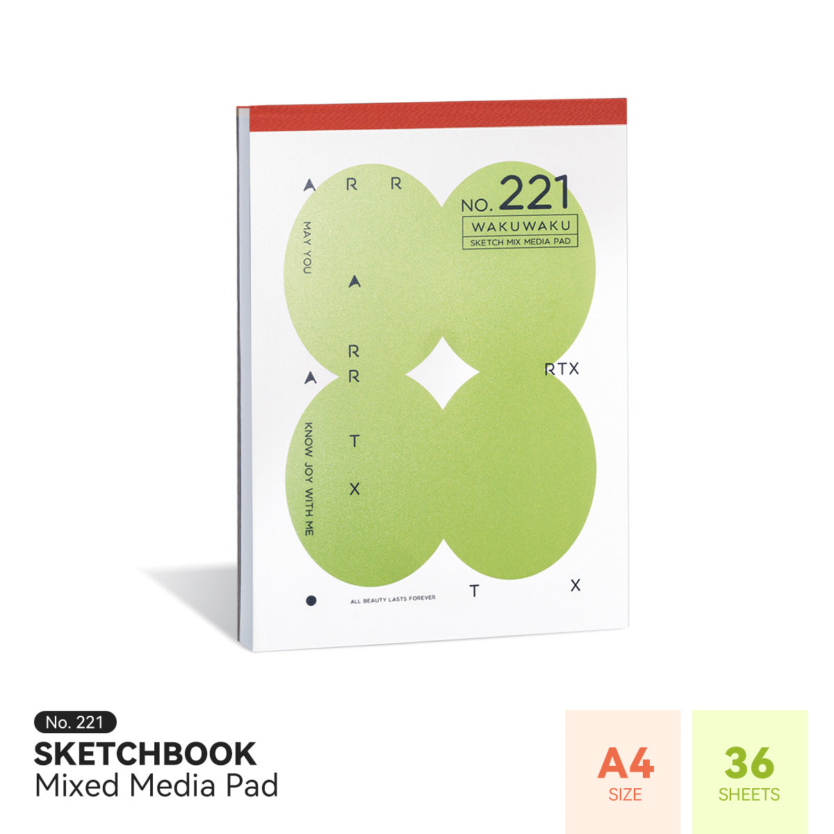 Arrtx No.221 A4 Sketchbook Of Mixed Media Pad