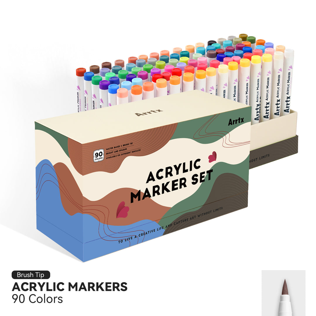 Artex Paint Set Acrylic Paint Pens Markers | Art Supplies – ArrtxArt