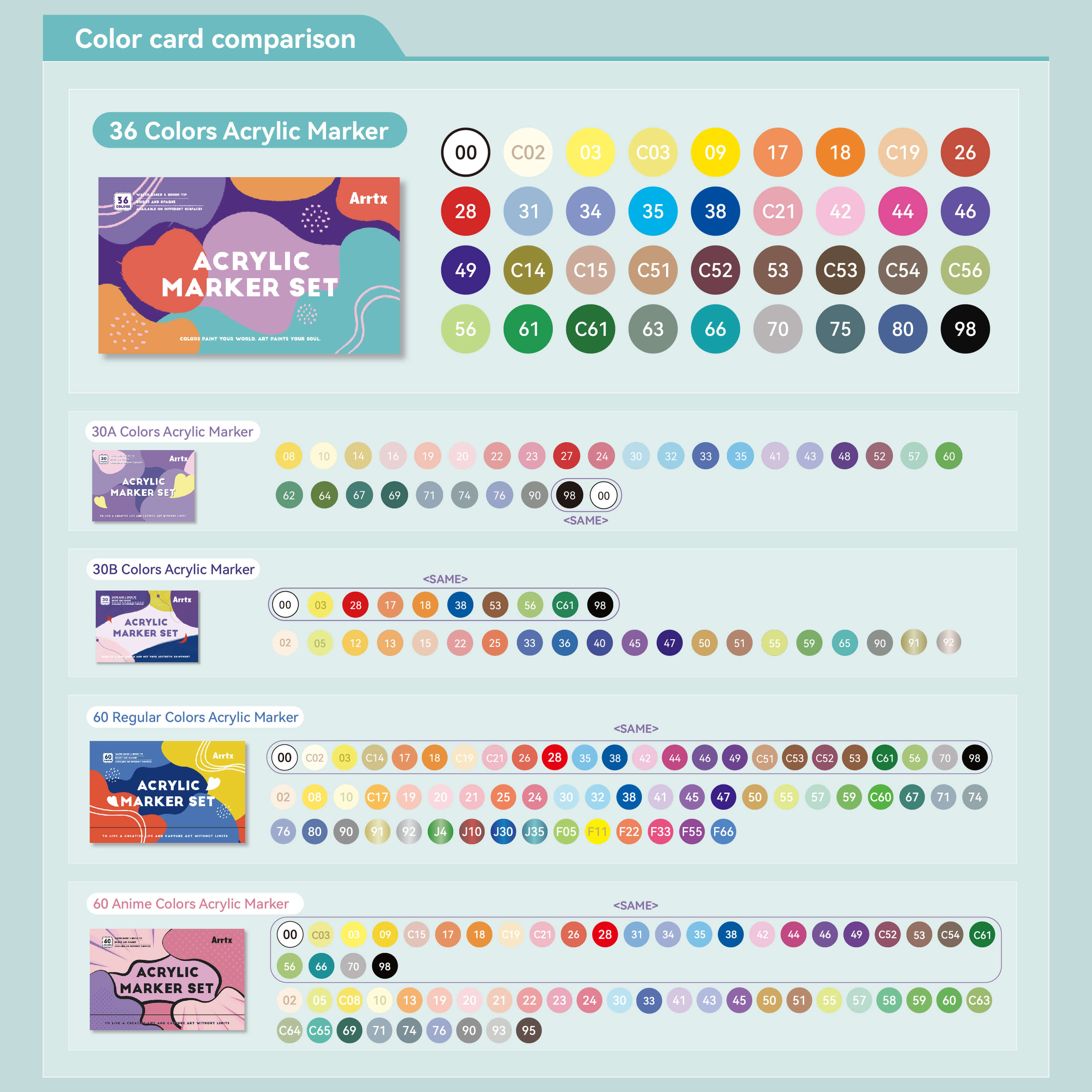 Arrtx Colors System – ArrtxArt