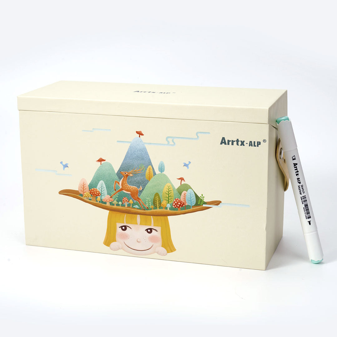 Arrtx-ALP 90 Alcohol Markers Paint Markers Dual Tip