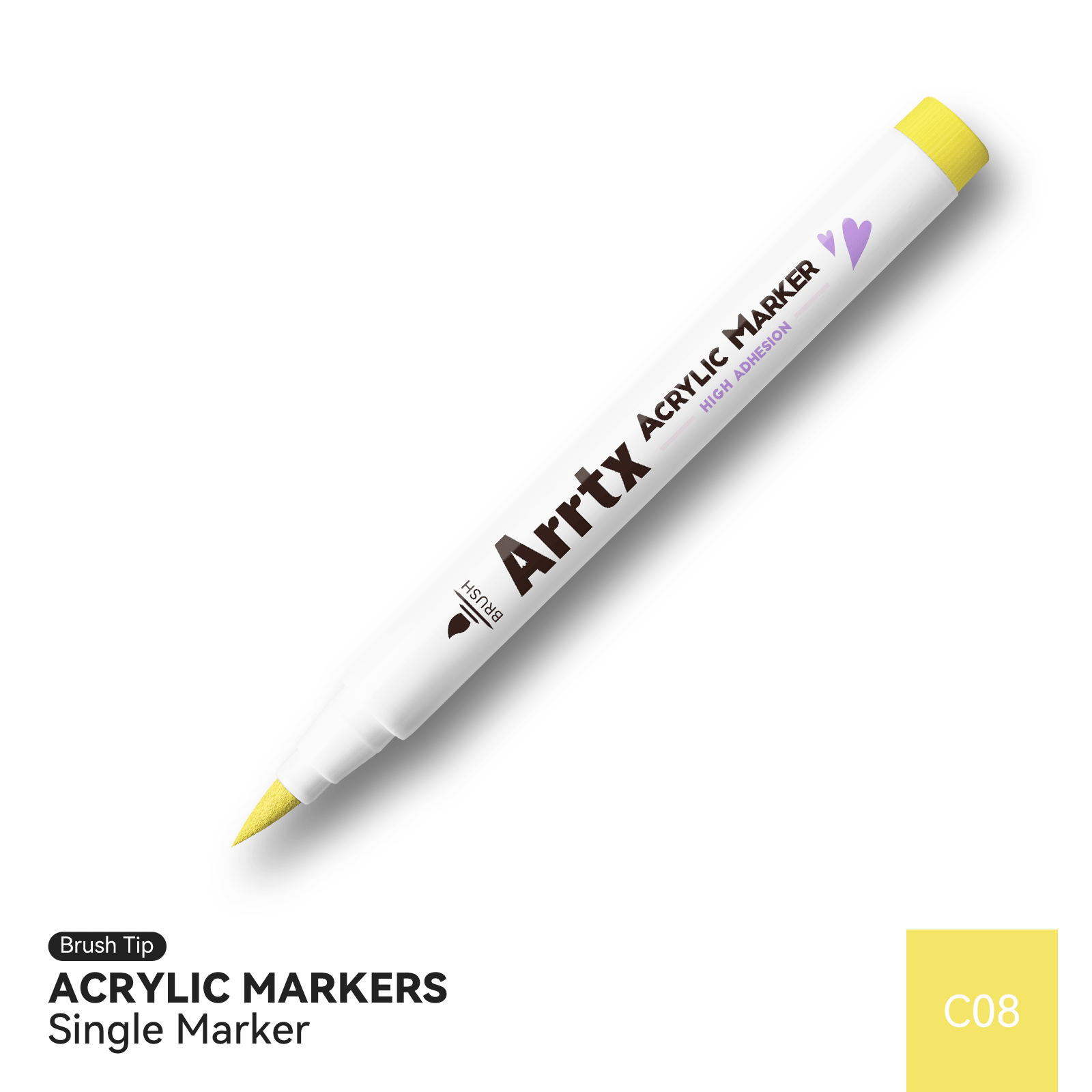 Arrtx Single Color Acrylic Paint Marker C08 – ArrtxArt
