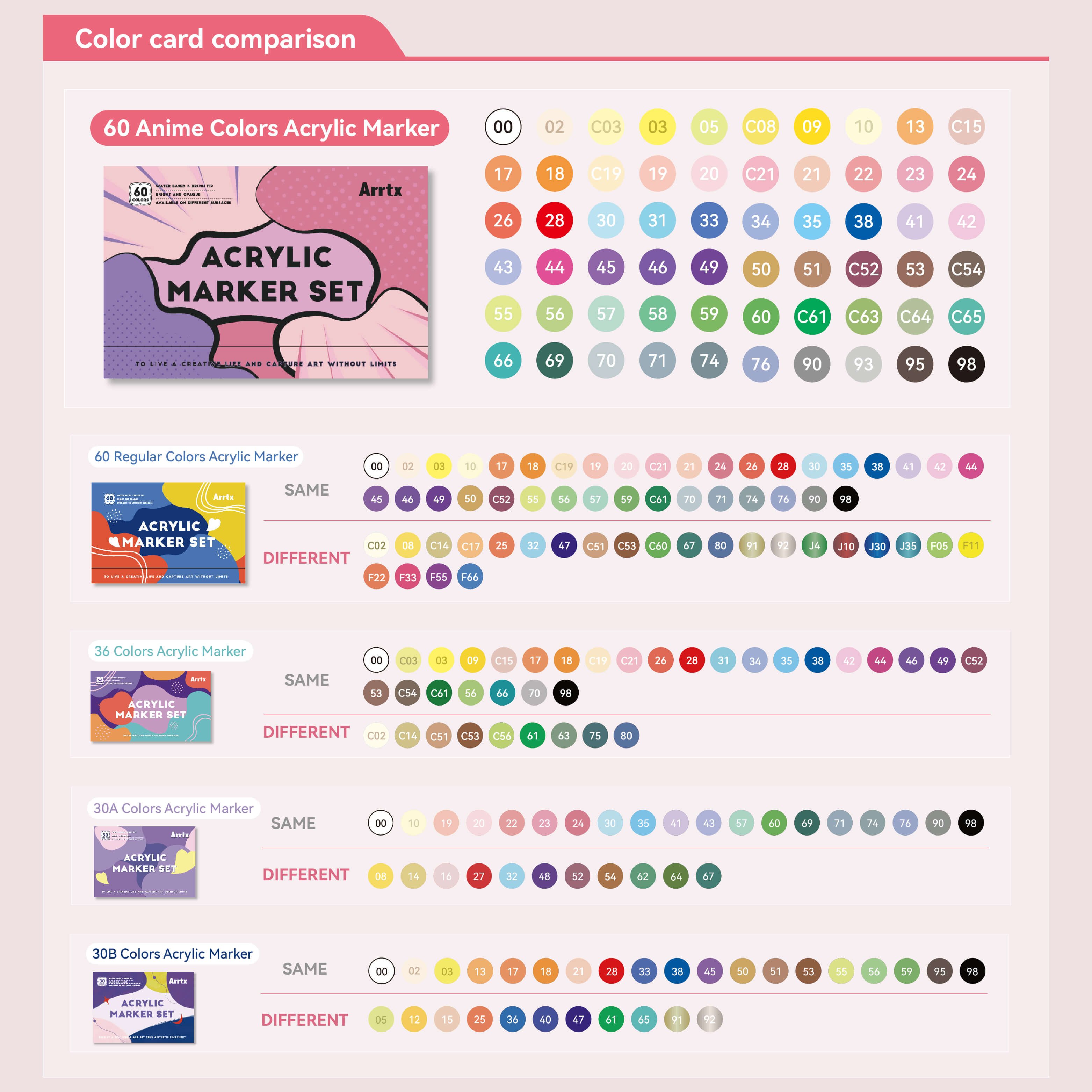 Pattern 60 Aut Color Arrtx Colors System