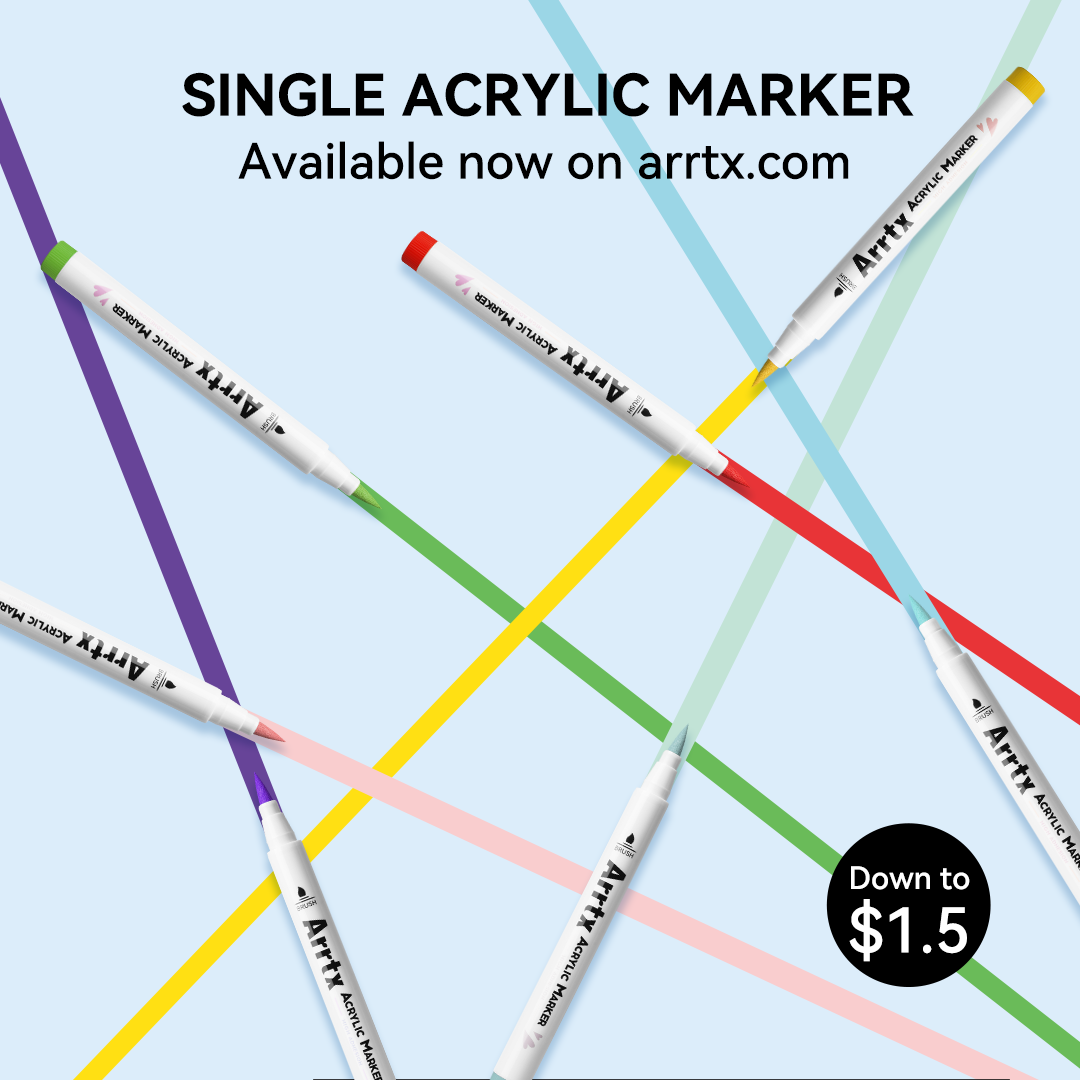 New Acrylic Paint Pens Markers – ArrtxArt