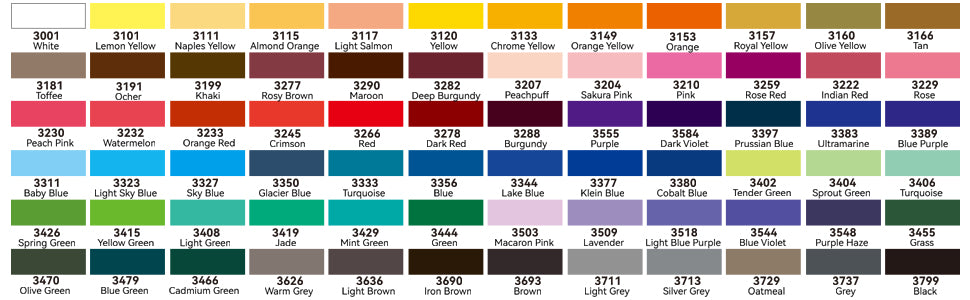 Arrtx 72 Colors Oil Pastels Smooth Drawing Pastel Set – ArrtxArt