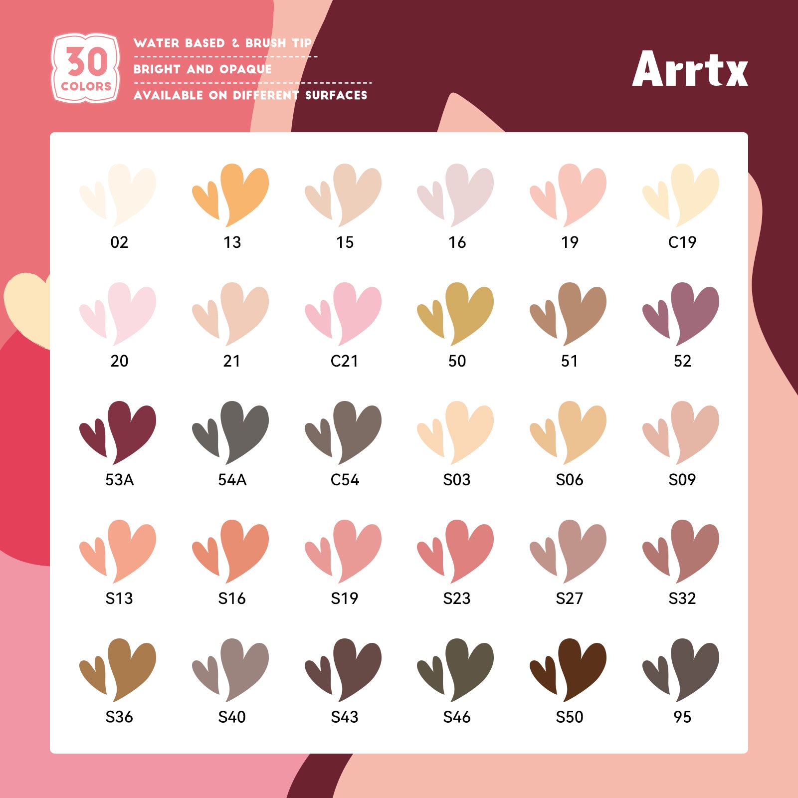 Art Paint Pens Markers | Arrtx – ArrtxArt