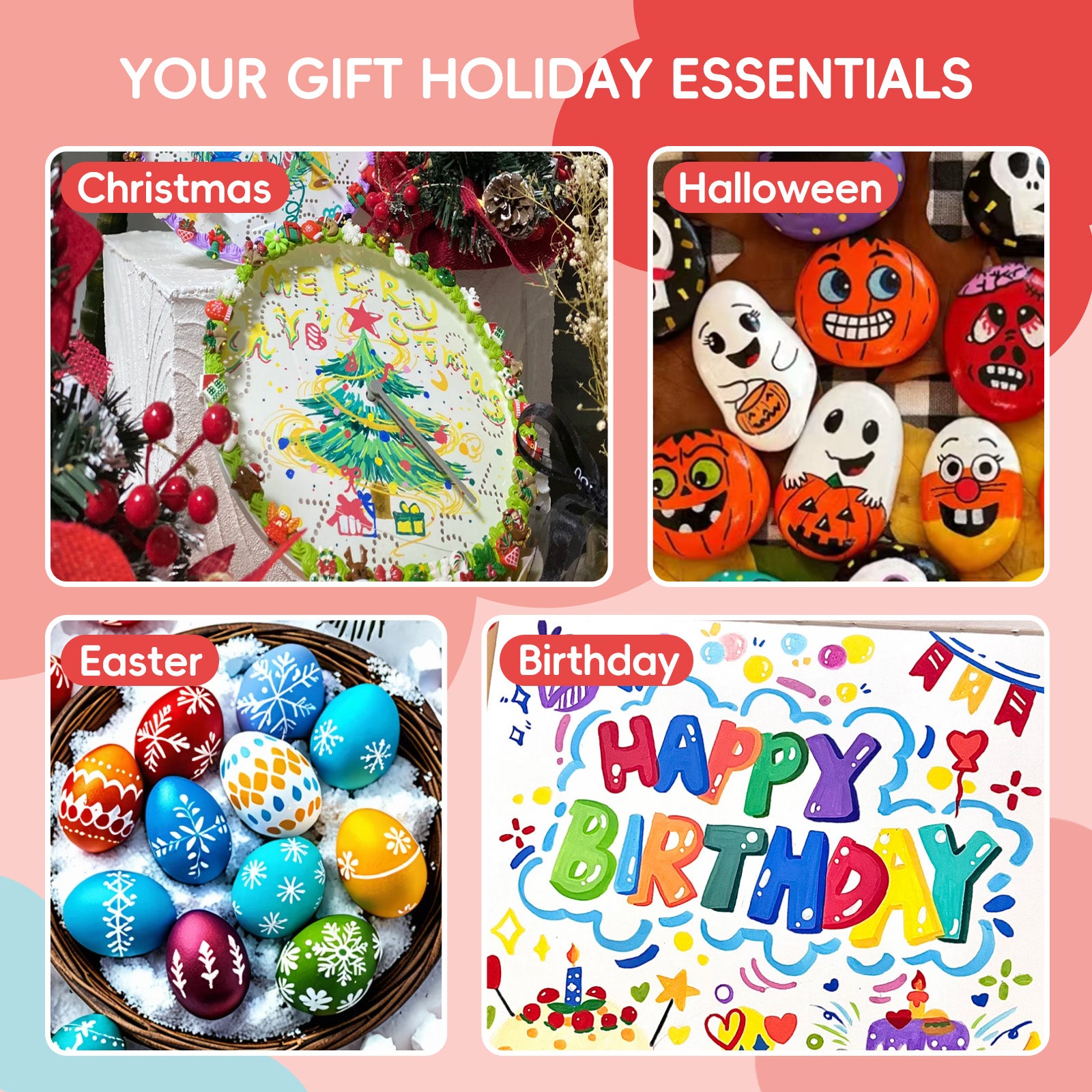 Arrtx 60 Colors Acrylic Markers Automatic Ink Control Direct Liquid Ink