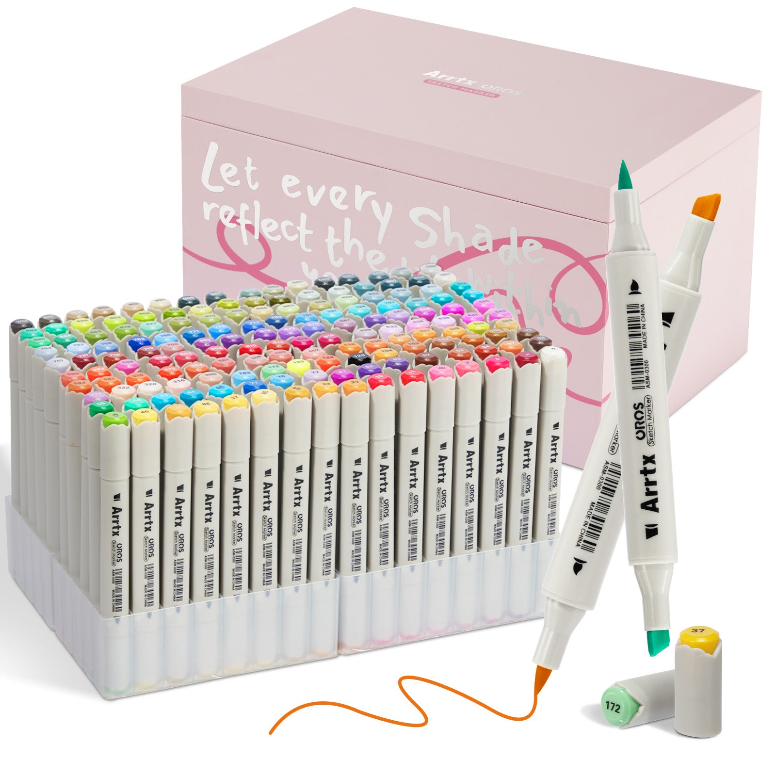 Arrtx OROS 160 Alcohol Markers Dual Tip Paint Markers