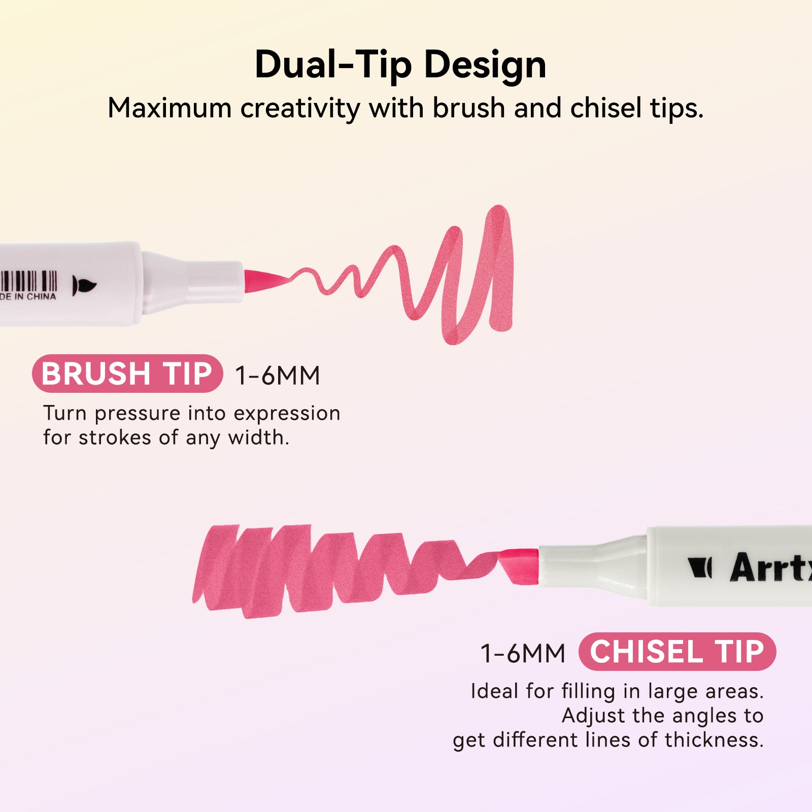 Arrtx OROS 160 Alcohol Markers Dual Tip Paint Markers