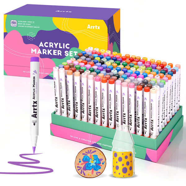 ARRTX 150 Acrylic Paint Markers