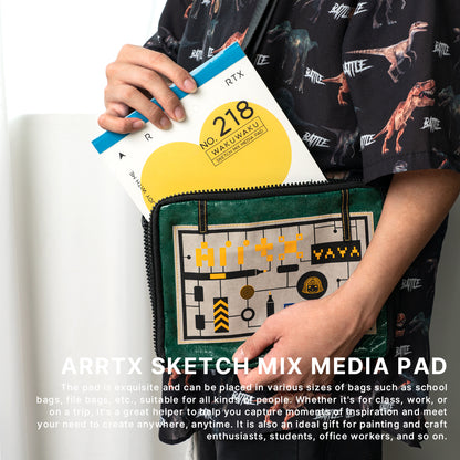 Arrtx No.218 Sketchbook Of Mixed Media Pad