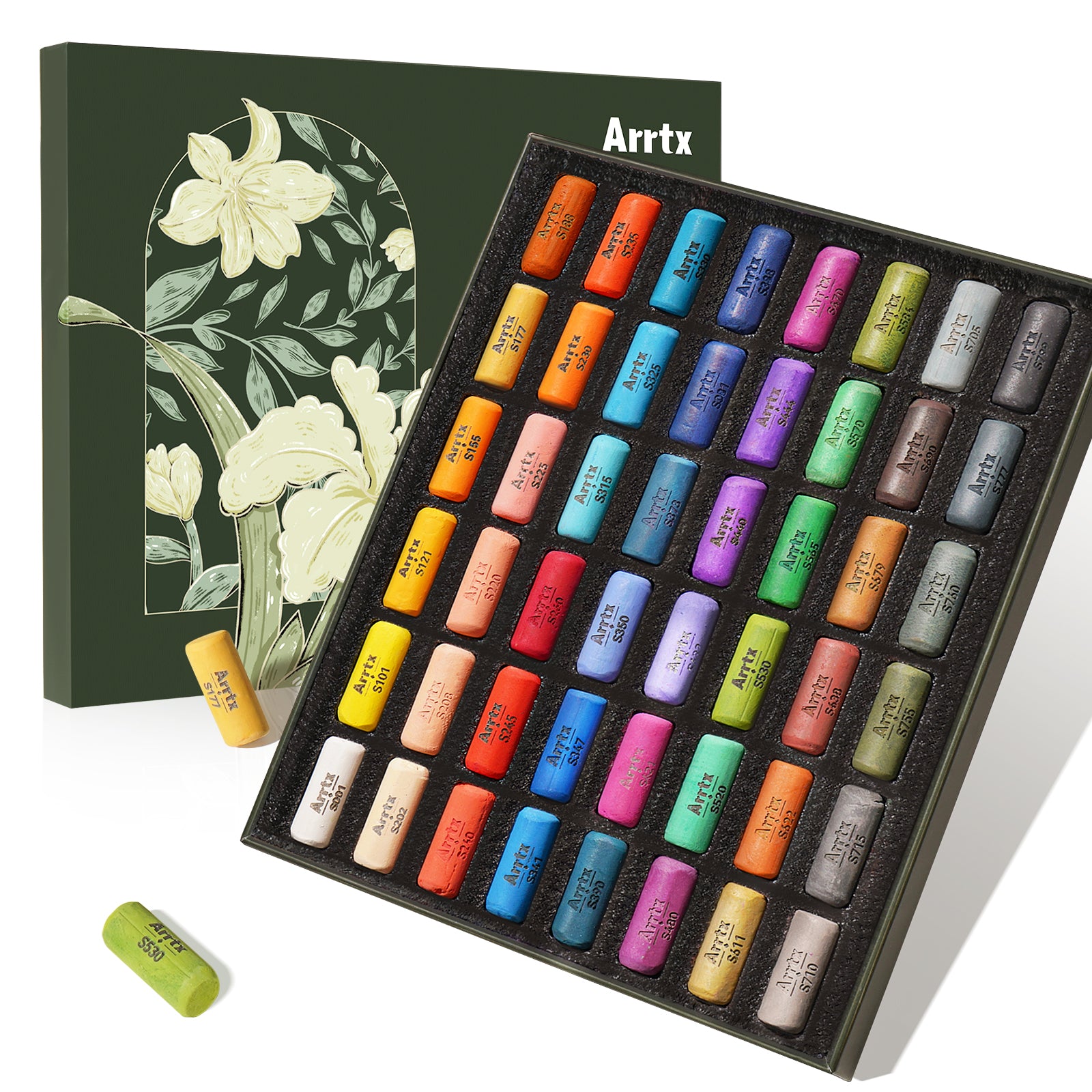 Arrtx 48 Farben Weiche Pastelle Set Pastellzeichnung